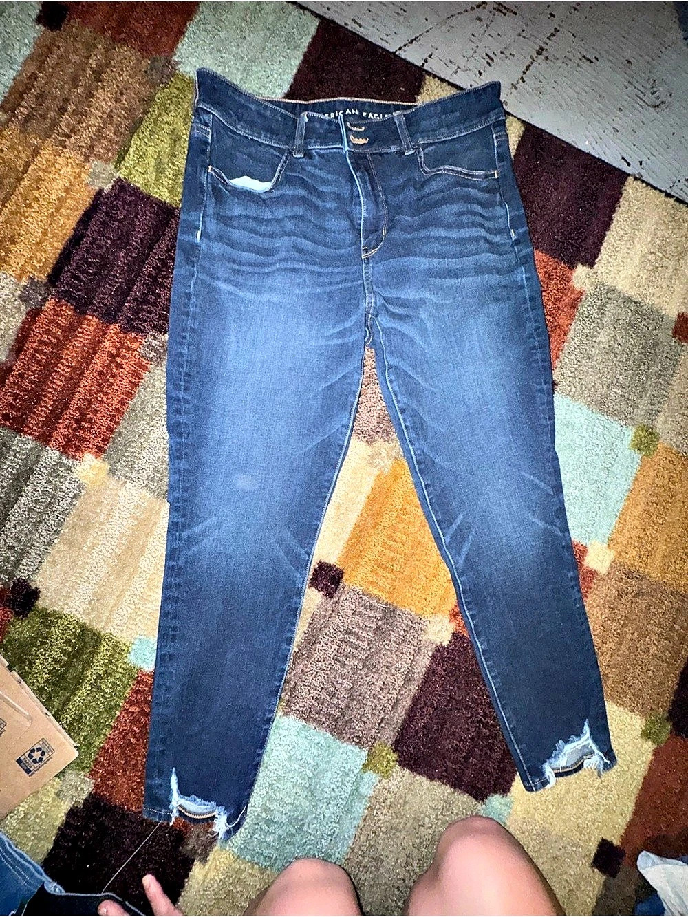 American Eagle Outfitters Skinny Jeans in Blue